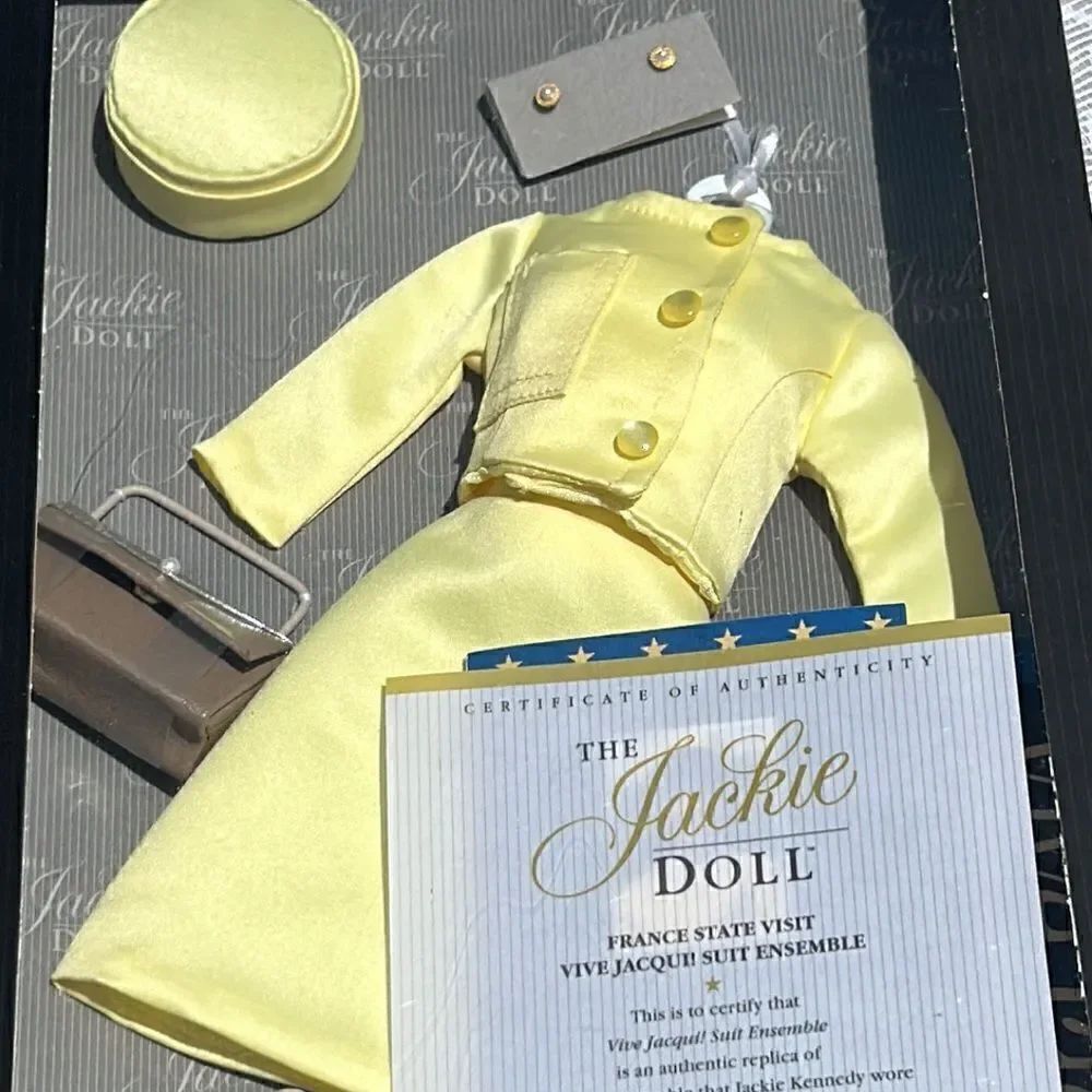 Vive Jacqui! Oleg Cassini Yellow Dreas France ๐ซ๐ท StateโVisit.โSatin.โRARE!